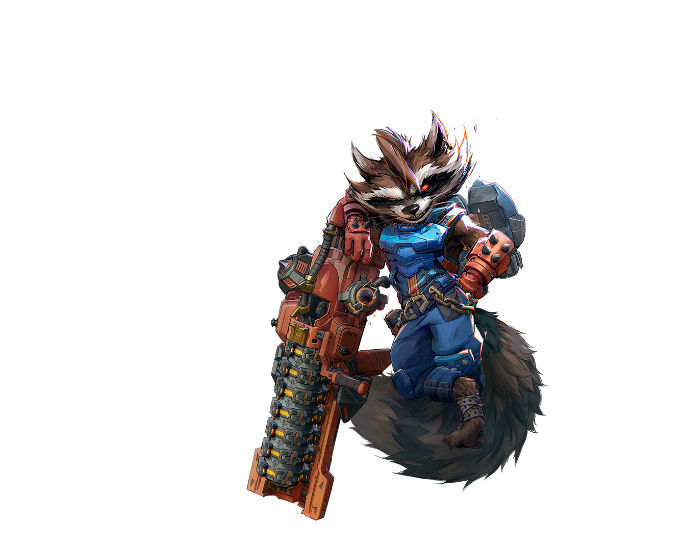 the Game marvel rivels's hero Rocket Raccoon from the game marvel rivels tier list