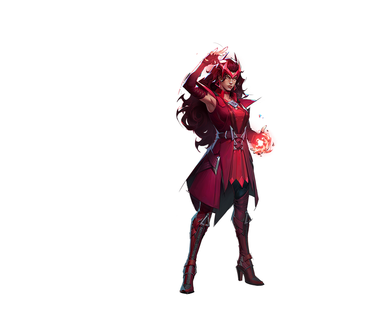 the Game marvel rivels's hero Scarlet Witch from the game marvel rivels tier list